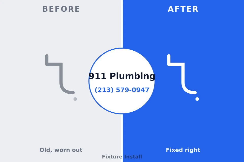Before and after: plumbing repair Geraldine, AL